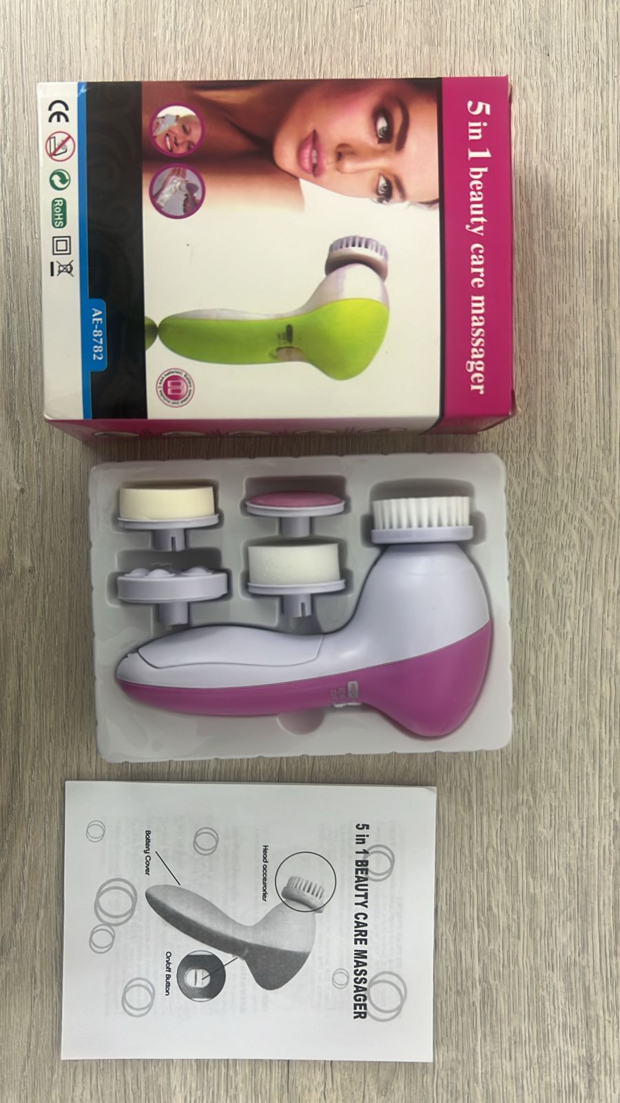 MASAJEADOR FACIAL 5 EN 1